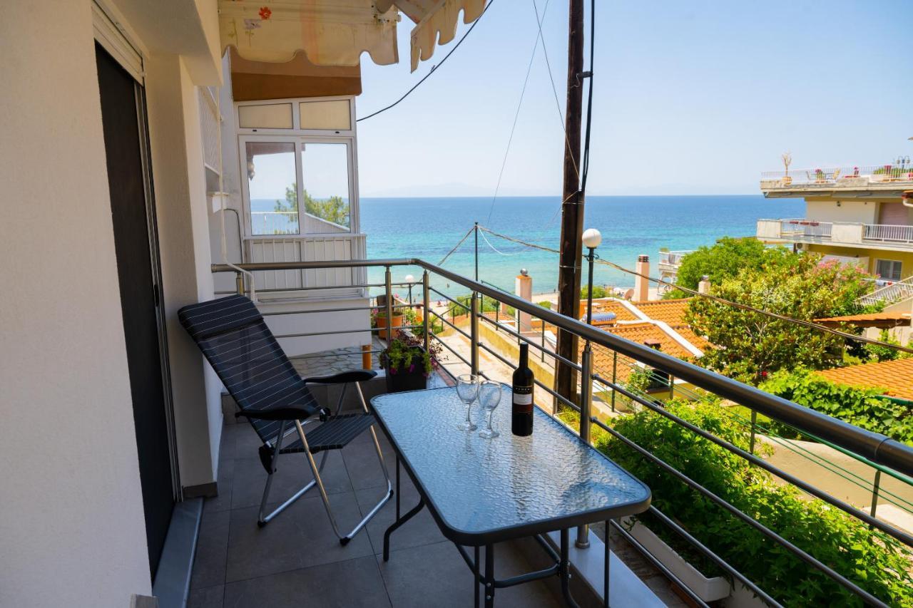 Zoe Seaview Apartment By Rentalspro - Nea Moudania Halkidiki Buitenkant foto