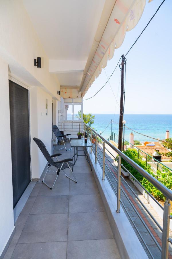 Zoe Seaview Apartment By Rentalspro - Nea Moudania Halkidiki Buitenkant foto