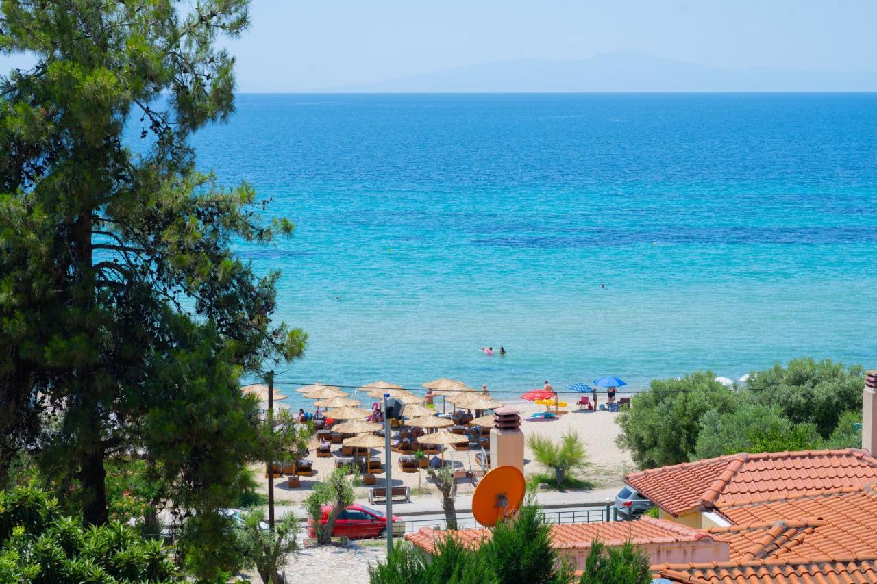 Zoe Seaview Apartment By Rentalspro - Nea Moudania Halkidiki Buitenkant foto