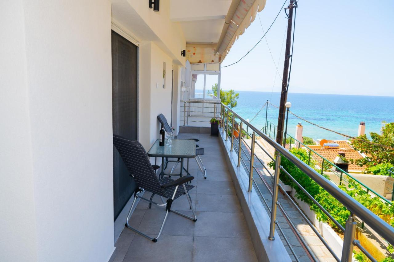 Zoe Seaview Apartment By Rentalspro - Nea Moudania Halkidiki Buitenkant foto